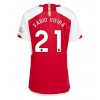 Arsenal Fabio Vieira #21 Hjemmedrakt Kvinner 2023-24 Kortermet